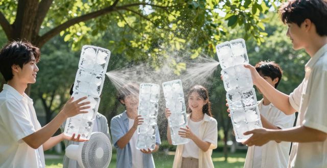 大冰块降温方法_奉节夏季防暑降温大冰块_大冰块户外活动使用时长